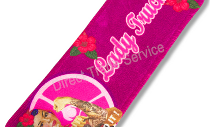 Dashboard Mat: Lady Trucker
