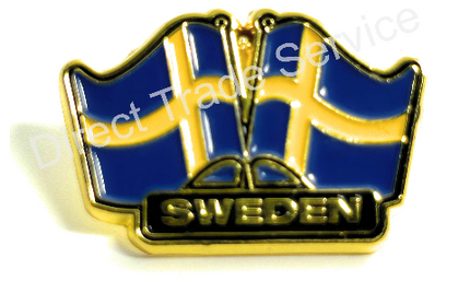 Pin: Sweden Flags