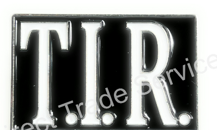 Pin: TIR sign