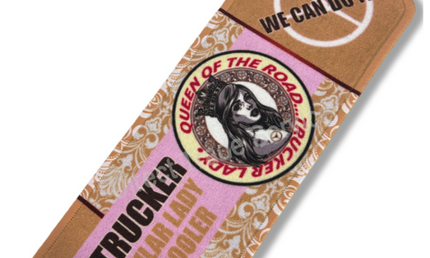 Dashboard Mat: Queen of The Road (Beige)