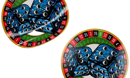 Sticker Set: Danish Pluche Dice - Blue