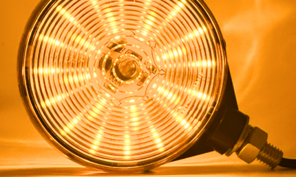 LED Spanish Light: Amber