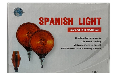 LED Spanish Light: Amber