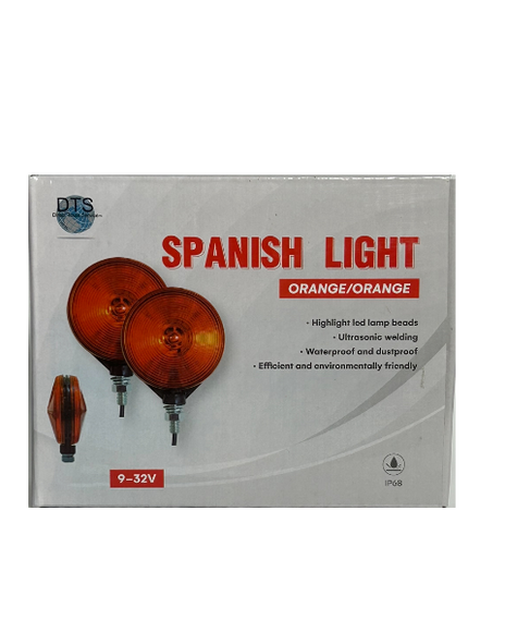 LED Spanish Light: Amber