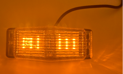 LED Double Burner: Amber