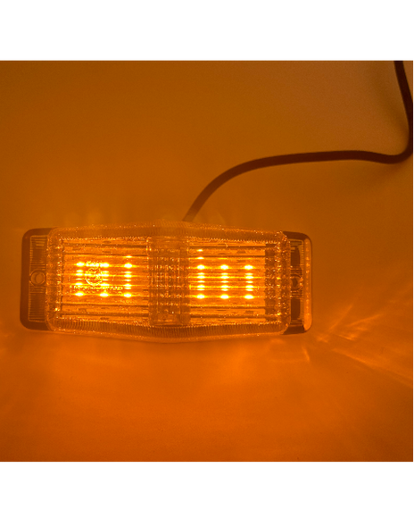 LED Double Burner: Amber