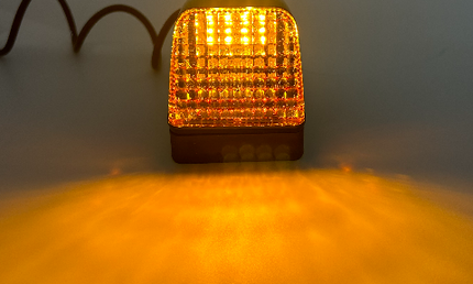 LED Top Light: Amber