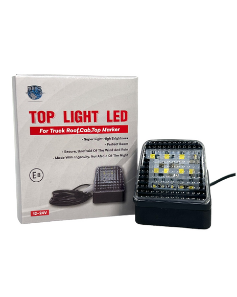 LED Top Light: Clear White