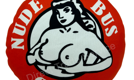 Cab Cushion: Nude Bus Club