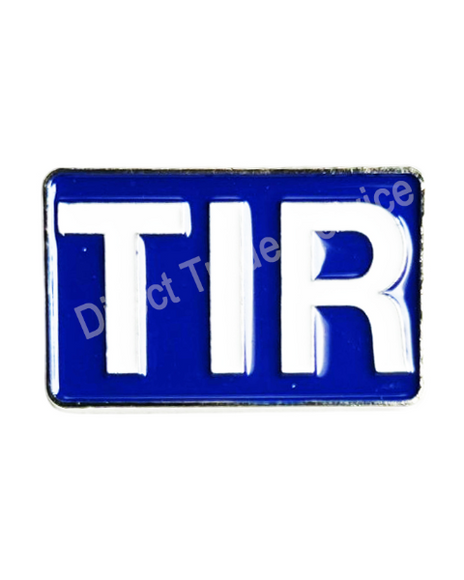 Pin: TIR Blue