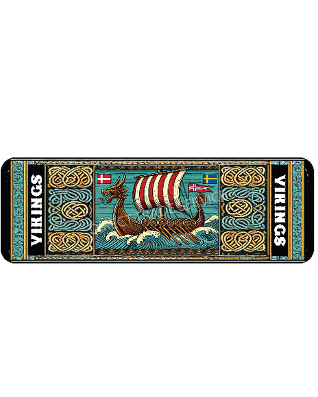 Dashboard Mat: Viking Ship
