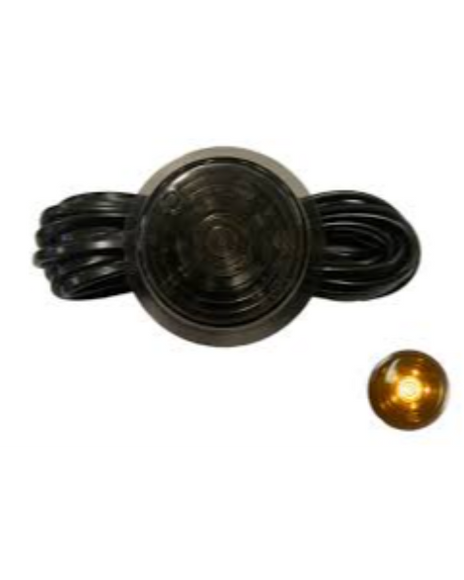 Gylle Position Light: LED Amber Smokey