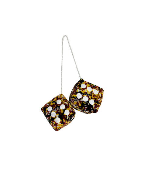 Danish Pluche: Dice Yellow Small