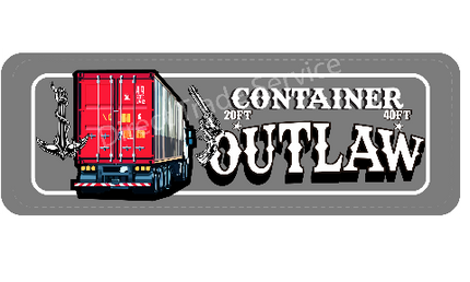 Dashboard Mat: Container Outlaw