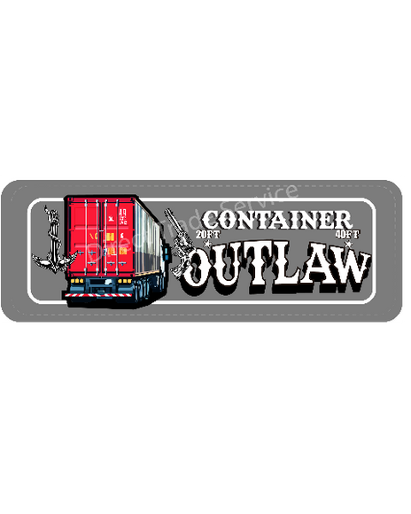 Dashboard Mat: Container Outlaw