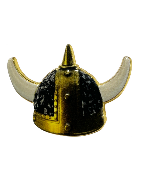 Pin: Viking Hat DP Grey
