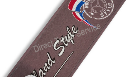 Dashboard Mat: Holland Style Flags