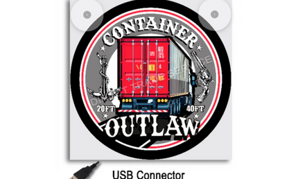 Lightbox Deluxe: Container Outlaw Red
