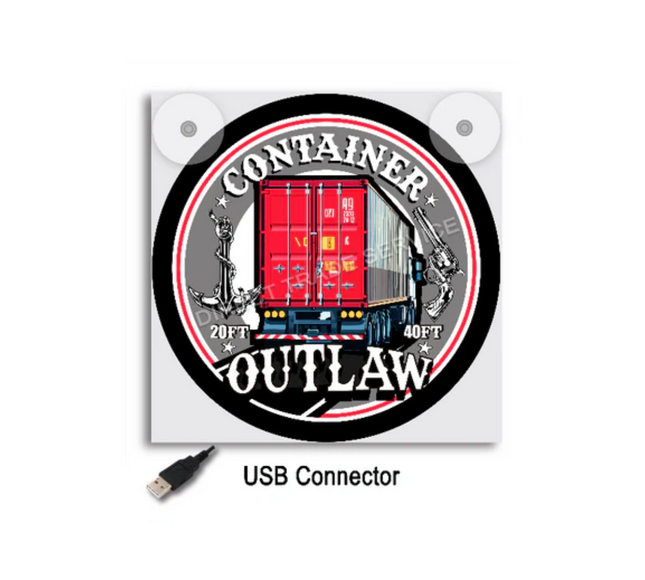 Lightbox Deluxe: Container Outlaw Red