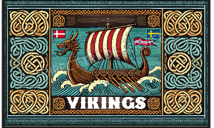 Floormat: Viking Ship