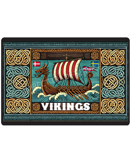 Floormat: Viking Ship