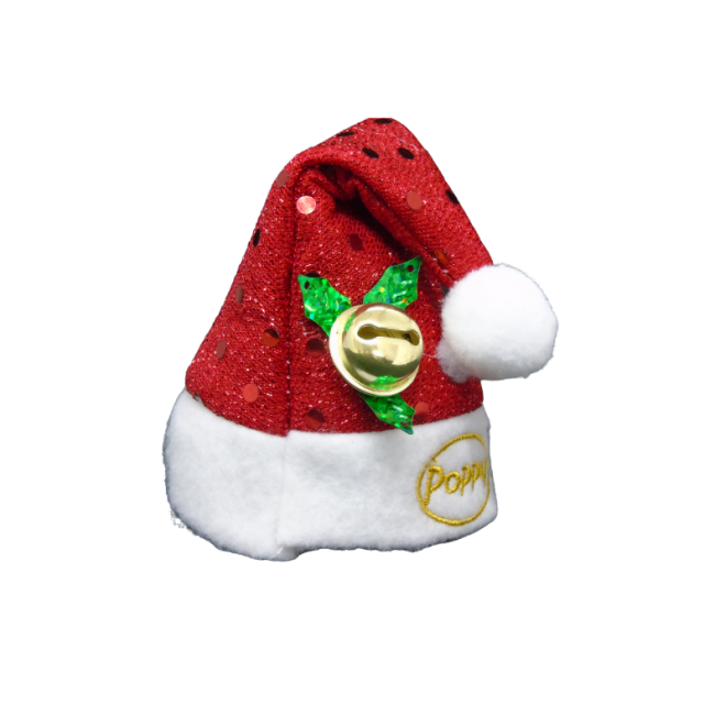 Poppy Santa Hat