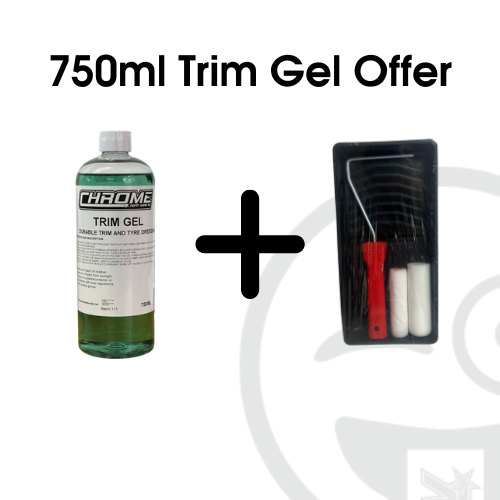 CHROME: 750ml Trim Gel Offer